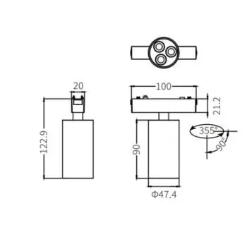 LN-CCX-LIKA-10-1-Dimension